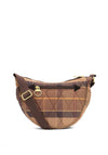 Barbour Healy Tartan Sling Bag, Brown Multi