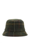 Barbour Heidi Tartan Bucket Hat, Green