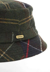 Barbour Heidi Tartan Bucket Hat, Green