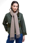 Barbour Lambswool Woven Scarf, Beige