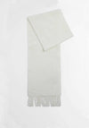 Barbour Lambswool Woven Scarf, Cream