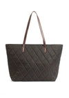 Barbour Quilted Large Tote Bag, Green