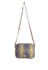Barbour Quilted Tartan Crossbody Bag, Green