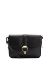 Barbour Rosa Leather Medium Crossbody Bag, Black