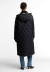 Barbour Rudson Quilted Coat, Black