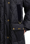 Barbour Rudson Quilted Coat, Black