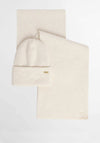 Barbour Winona Beanie & Scarf Gift Set, Cream