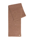 Barbour Winona Beanie & Scarf Gift Set, Mocha Brown