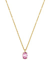 Dyrberg/Kern Barga Necklace, Light Rose & Gold