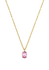 Dyrberg/Kern Barga Necklace, Light Rose & Gold