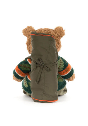 Jellycat My Name Is Bartholomew Bear Hiking Outfit
