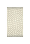 Bedeck Ayda Geo Print Bath Towel, Chalk