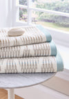 Bedeck Alban Danza Cotton Towel, Blue