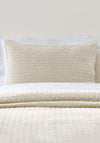 Bianca Home Attica Velvet Pillowsham Pair, Natural