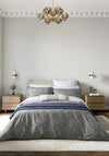 Bedeck Elara Paisley Print Duvet Cover Set, Green & Blue
