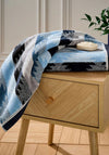 KAYAH LIYANA HAND TOWEL INDIGO CHARCOAL