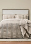 WOVEN WAFFLE STRIPE SKS LINEN