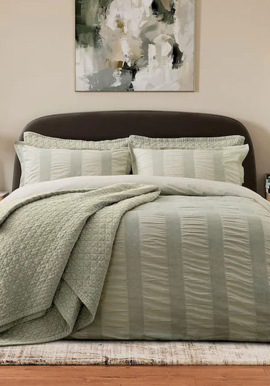 WOVEN WAFFLE STRIPE SKS