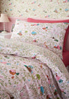Belle & Boo Kids Fairytale Reversible Cotton Duvet Cover Set, Pink