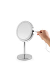 7 TELESCOPIC LED MIRROR CHROME