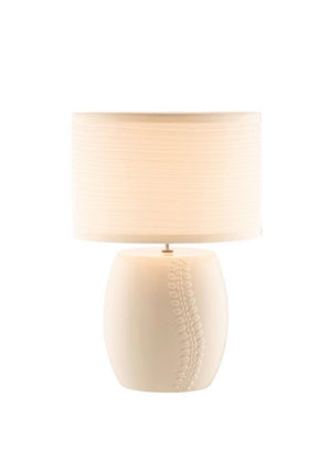 Belleek Living Ceramic Petal Lamp, Ivory