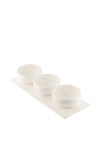 Belleek Living Erne Triple Bowl Set