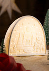 SANTA BY THE FIRE LUMINAIRE