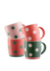 BRIGHT STAR MUGS SET OF 4
