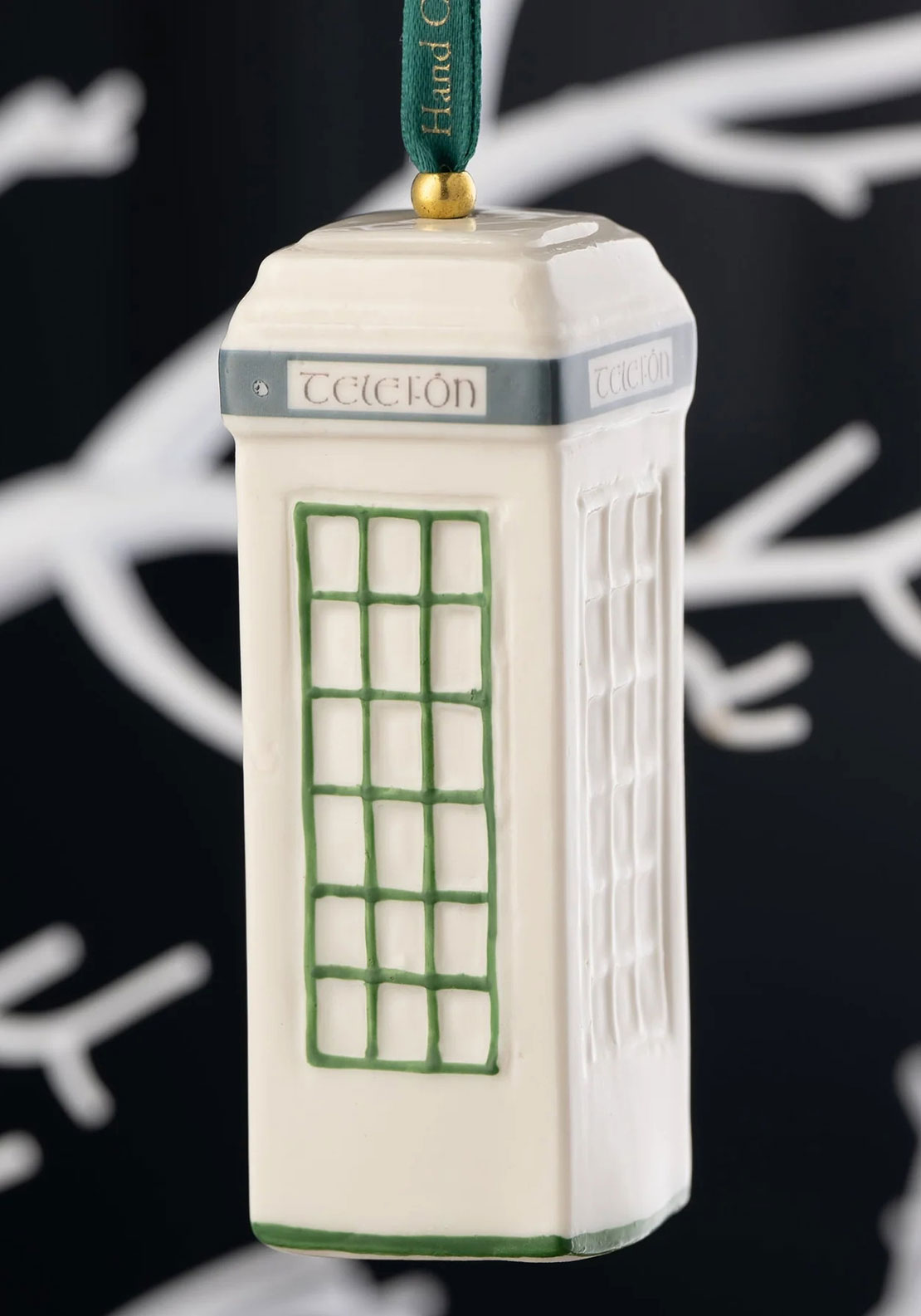 Belleek Living Classic Irish Telefone Box Ornament