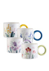 WILDFLOWERS MUGS SET4