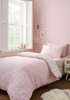 Belle & Boo Kids Ballerina Reversible Cotton Duvet Cover Set, Pink
