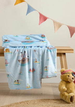 PIRATE BLUE THROW 150 X 200