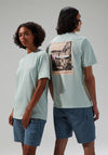 Berghaus Unisex Natural Grit Logo T-Shirt, Light Green