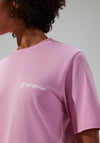 Berghaus Unisex Natural Grit Logo T-Shirt, Pink