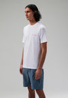 Berghaus Unisex Natural Grit Logo T-Shirt, White