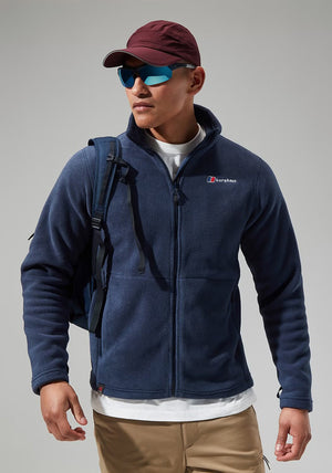 Berghaus Prism Micro Polartec InterActive Full Zip Fleece, Dark Blue