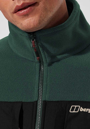 Berghaus Prism Guide Interactive Polartec Fleece Jacket, Green & Black