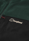 Berghaus Prism Guide Interactive Polartec Fleece Jacket, Green & Black
