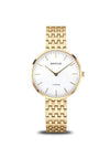 Bering Ladies Titanium Watch, Gold