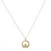 Betty & Biddy Claddagh Necklace, Gold