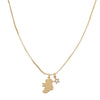 Betty and Biddy The Star Éire Map Necklace, Gold