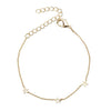 Betty and Biddy Open Star Bracelet, Gold