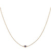 Betty and Biddy Petite Evil Eye Necklace, Gold