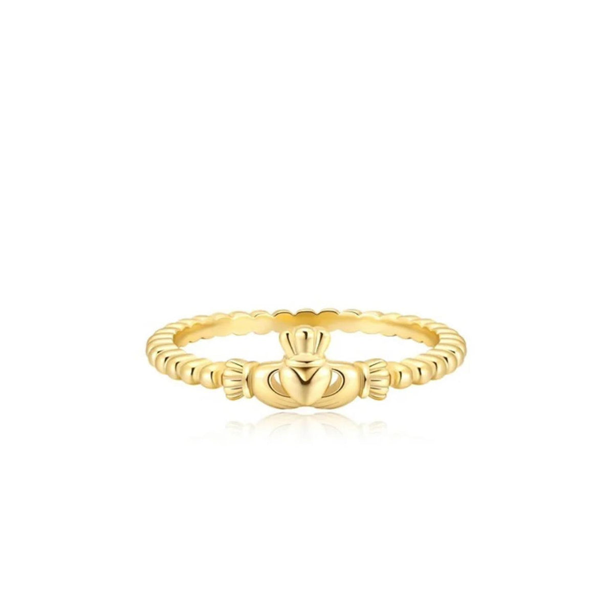 Betty and Biddy Claddagh Ring, Gold