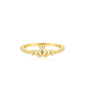 Betty and Biddy Claddagh Ring, Gold