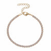 Betty and Biddy Tennis Bracelet, Gold