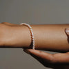 Betty and Biddy Tennis Bracelet, Gold