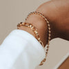 Betty and Biddy Triple Link Bracelet, Gold