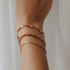 Betty and Biddy Twisted Chain Bracelet, Gold