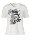 Betty Barclay Casual Floral Print T-Shirt, White